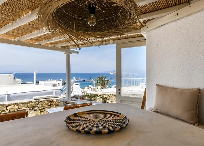 Supreme House With Views & Pool & Parking Mykonos Town