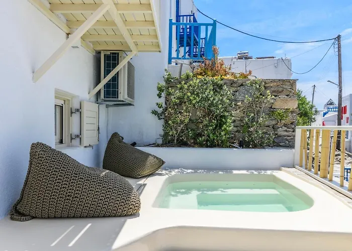 Vakantiehuis Supreme House With Views & Pool & Parking Mykonos Town