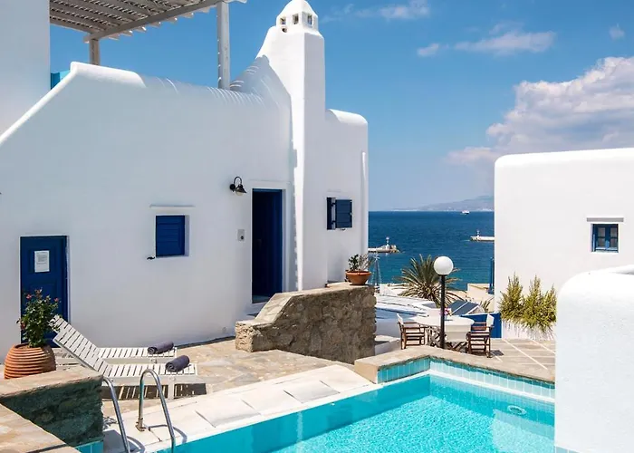 Supreme House With Views & Pool & Parking Mykonos Town