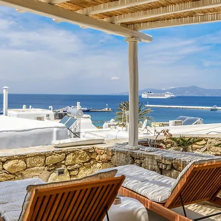 Supreme House With Views & Pool & Parking * Mykonos Town